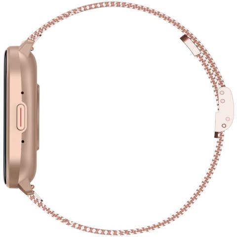 Smartwatch Gravity GT43-4 Różowa Koperta + Biały Pasek + Mesh
