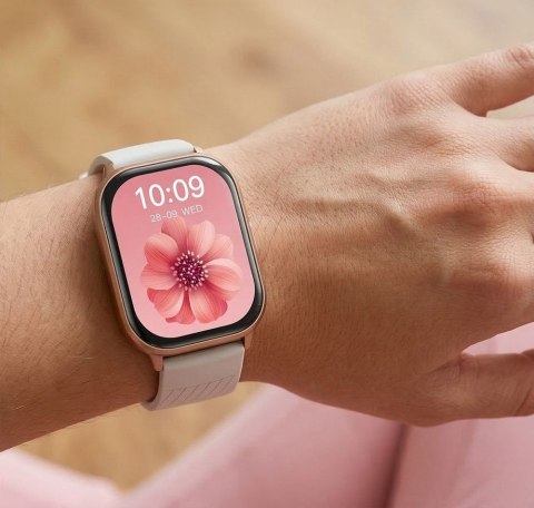 Smartwatch Gravity GT43-4 Różowa Koperta + Biały Pasek + Mesh