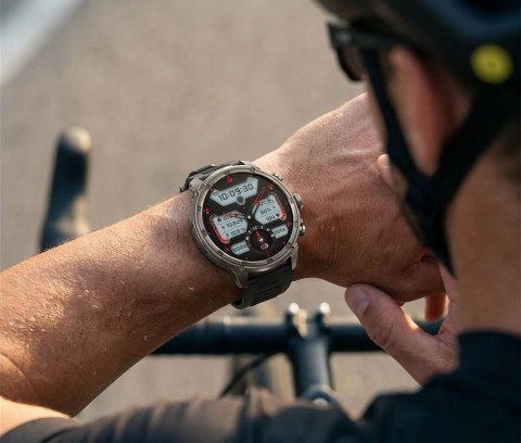 Smartwatch Gravity GT41-3 Srebrny - Zestaw Pasek + Bransoleta