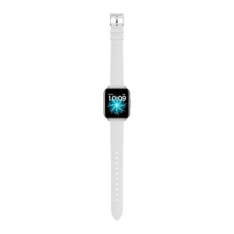 Smartwatch damski Gravity GT44-4 Srebrny - Zestaw Premium