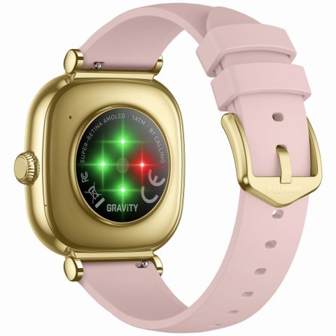 Smartwatch damski Gravity GT32-1 Złoty + Bransoleta i Pasek