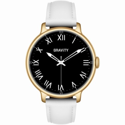 Smartwatch damski Gravity GT33-2 Złoty + Bransoleta i Pasek