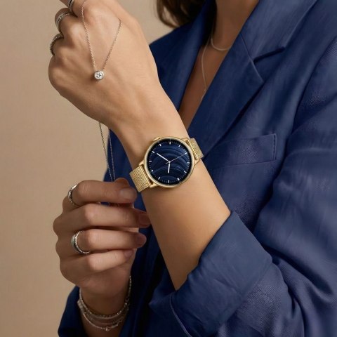 Smartwatch damski Gravity GT33-2 Złoty + Bransoleta i Pasek
