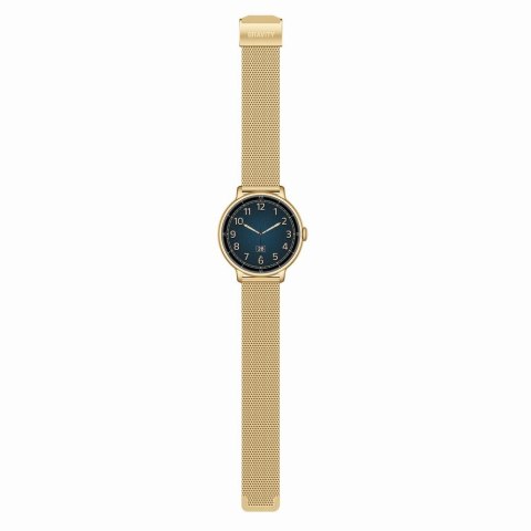Damski Smartwatch Gravity GT33-1 Złoty z Paskiem i Bransoletą