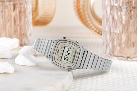 Damski Zegarek CASIO Vintage LA670WEA-8AEF - Retro Elegancja