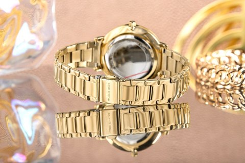 Zegarek Damski Michael Kors Pyper MK4919 Złoty z Kryształkami