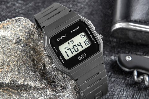 Zegarek Casio F-91WB-1AVEF - Kultowy styl retro