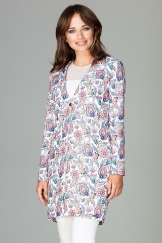 Elegancki żakiet damski w modnym wzorze