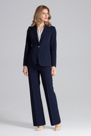 Elegancki żakiet w kolorze granatowym