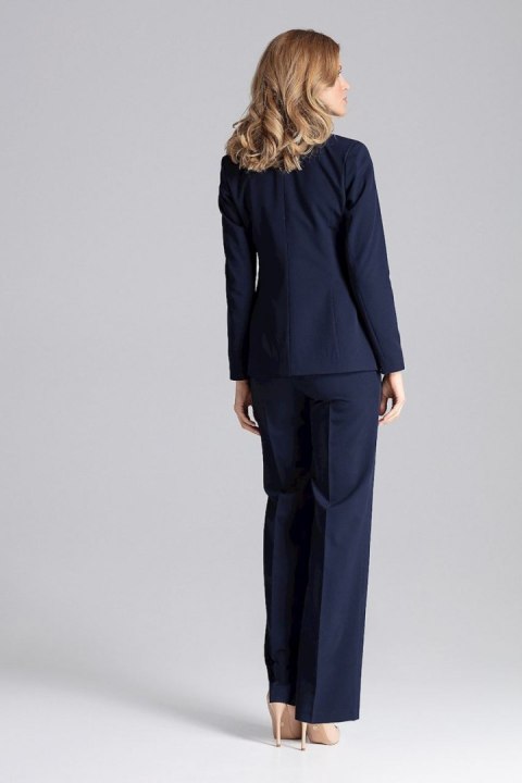 Elegancki żakiet w kolorze granatowym