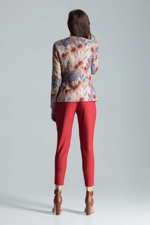 Elegancki żakiet damski w modnym wzorze