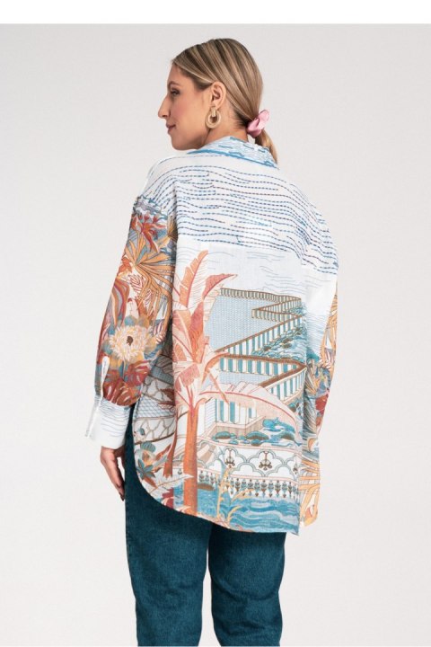 Koszula Damska Model M1146 Blue - Figl