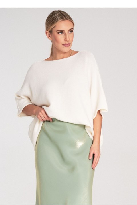 Sweter Damski Model M1102 Ecru - Figl
