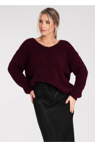Sweter Damski Model M1108 Bordo - Figl