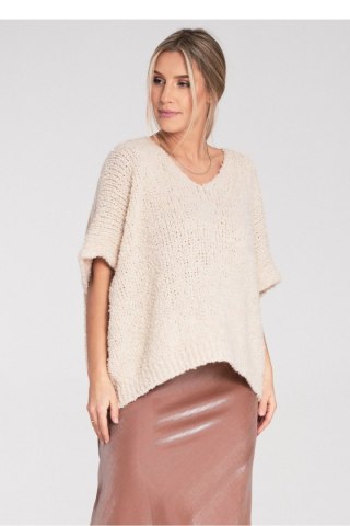 Sweter Damski Model M1109 Beige - Figl