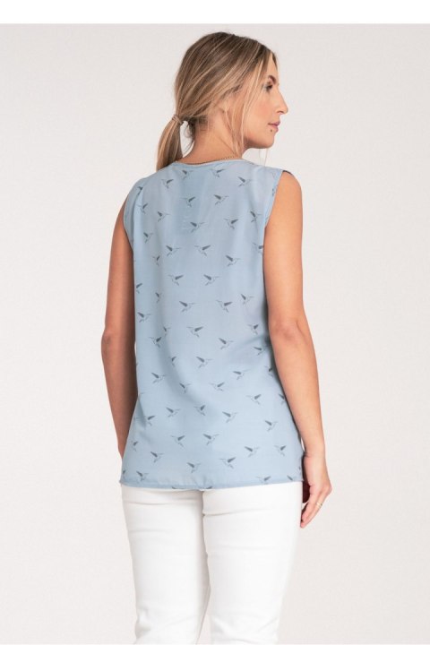 Bluzka Model M1076 Błękit - Figl