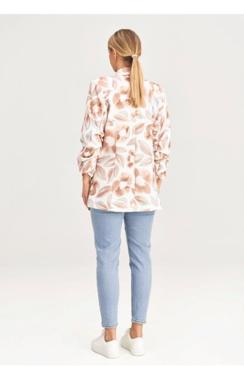 Elegancki żakiet damski w modnym wzorze