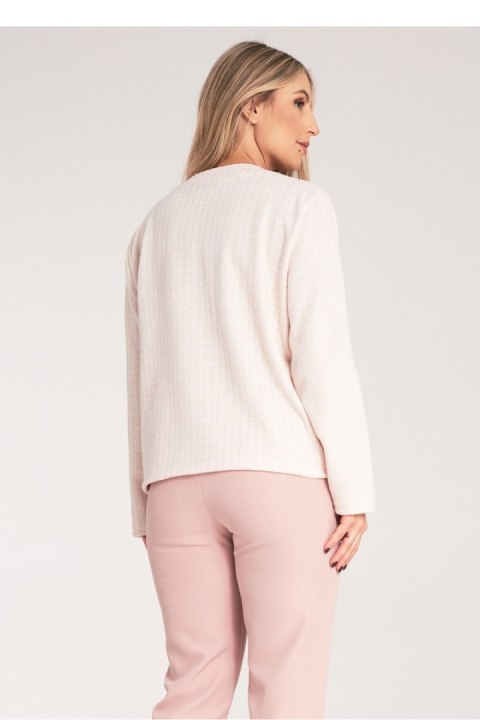 Beżowy żakiet damski