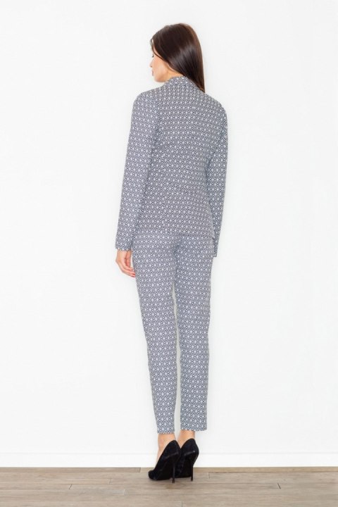 Multikolorowy żakiet damski