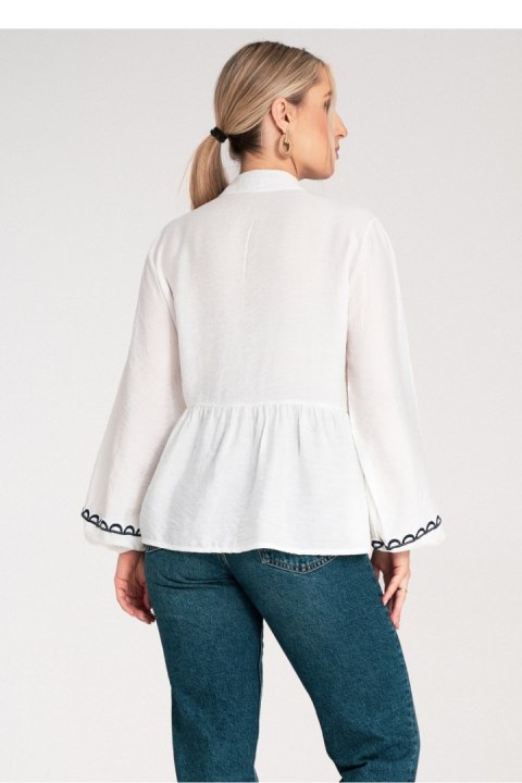 Bluzka Model M1192 White - Figl