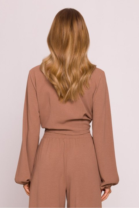 Bluzka Model MOE861 Czekolada - Moe