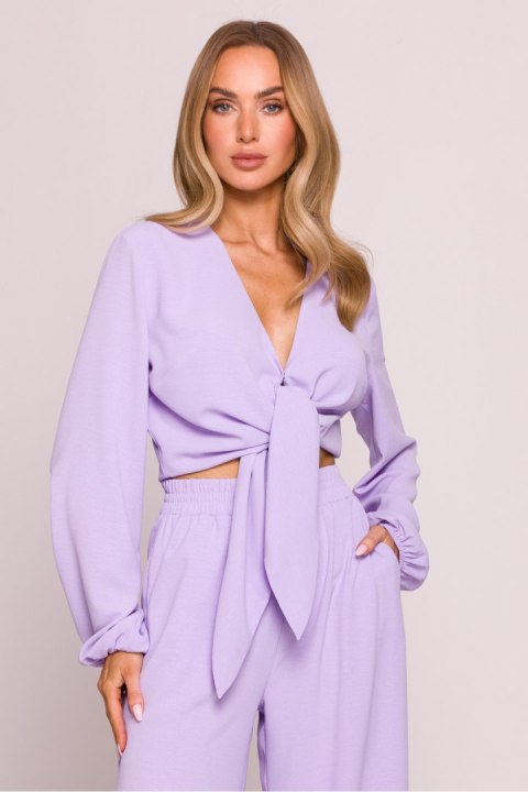 Bluzka Model MOE861 Fiołek - Moe