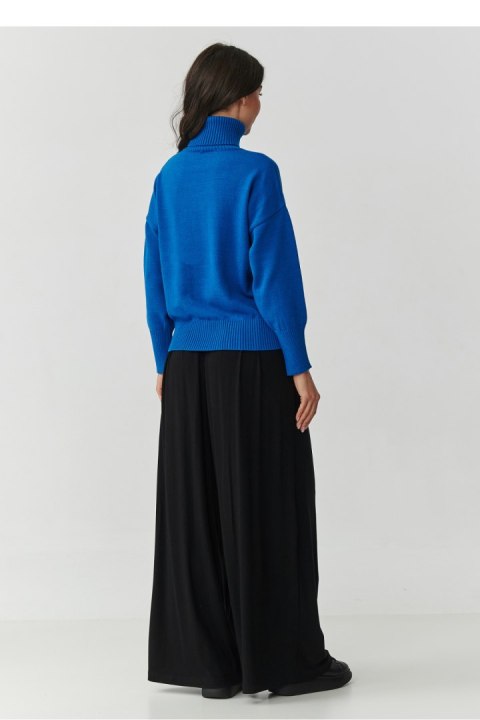 Golf Damski Model S165 Blue Jeans - Makadamia