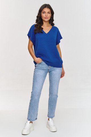 Kamizelka Model S157 Cobalt - Makadamia