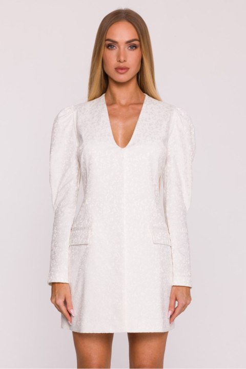 Sukienka Model MOE881 Śmietana - Moe