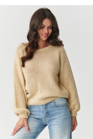 Sweter Damski Model S168 Beige - Makadamia