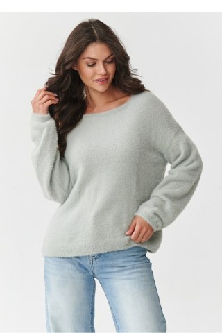 Sweter Damski Model S171 Light Grey - Makadamia