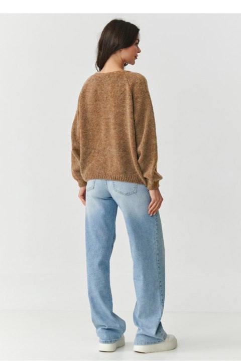 Sweter Kardigan Model S170 Ochra - Makadamia