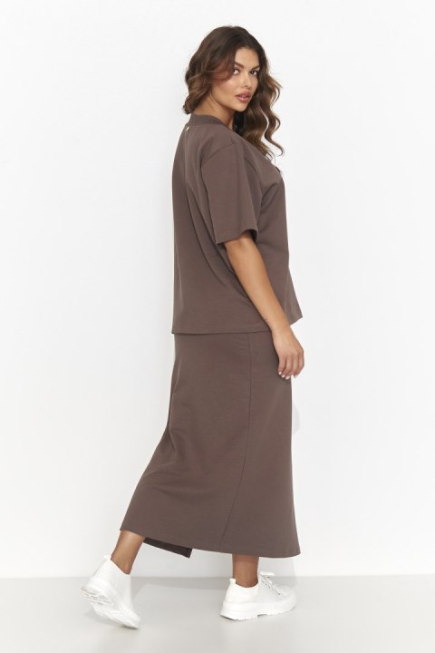 Spódnica Komplet Model NU468 Czekolada - Numinou